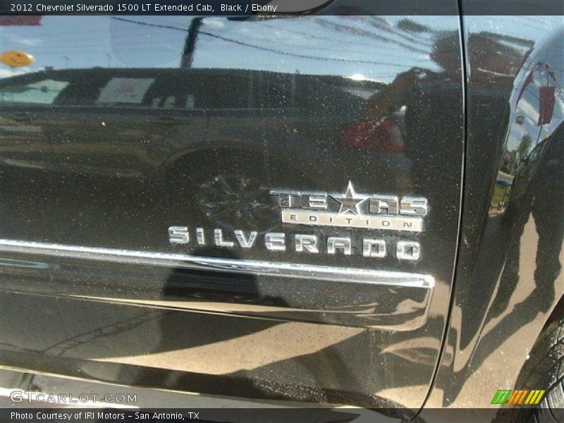 Black / Ebony 2012 Chevrolet Silverado 1500 LT Extended Cab