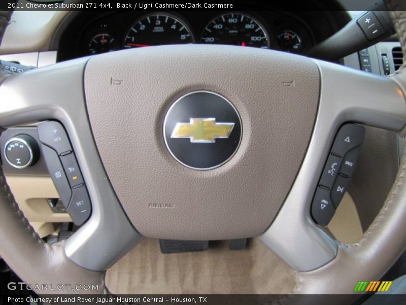 Black / Light Cashmere/Dark Cashmere 2011 Chevrolet Suburban Z71 4x4