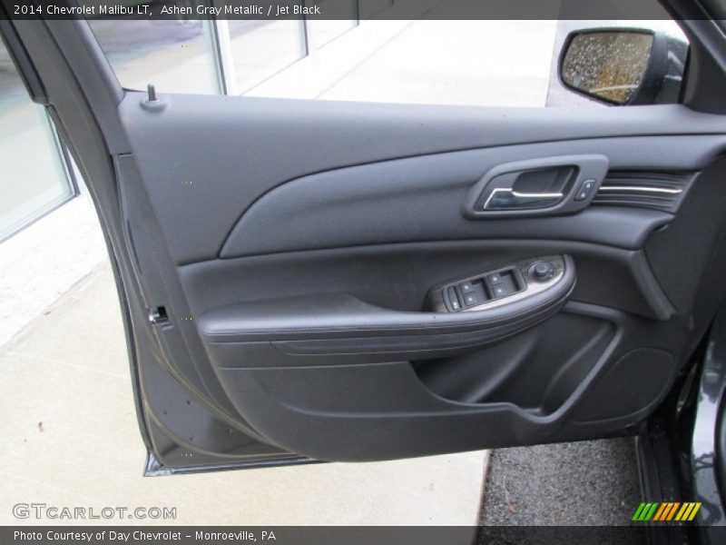 Ashen Gray Metallic / Jet Black 2014 Chevrolet Malibu LT