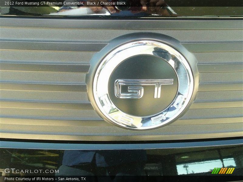 Black / Charcoal Black 2012 Ford Mustang GT Premium Convertible