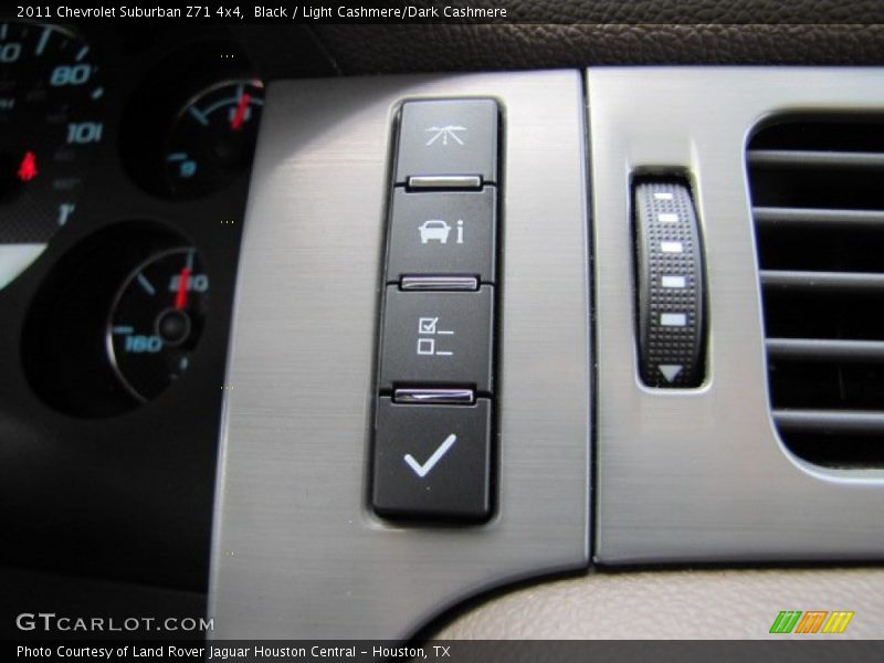 Black / Light Cashmere/Dark Cashmere 2011 Chevrolet Suburban Z71 4x4