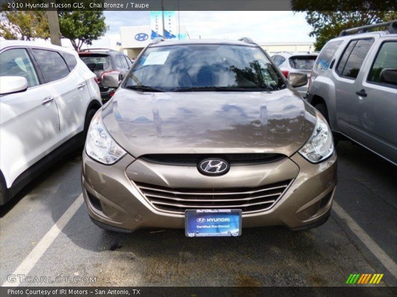 Chai Bronze / Taupe 2010 Hyundai Tucson GLS