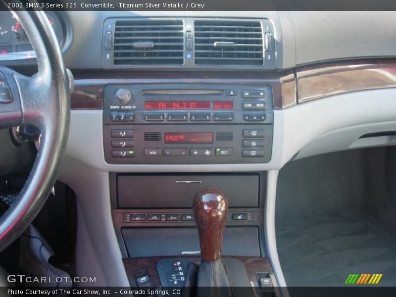 Titanium Silver Metallic / Grey 2002 BMW 3 Series 325i Convertible