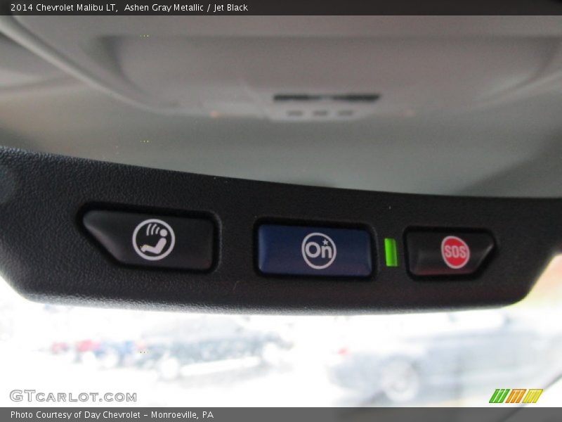 Ashen Gray Metallic / Jet Black 2014 Chevrolet Malibu LT