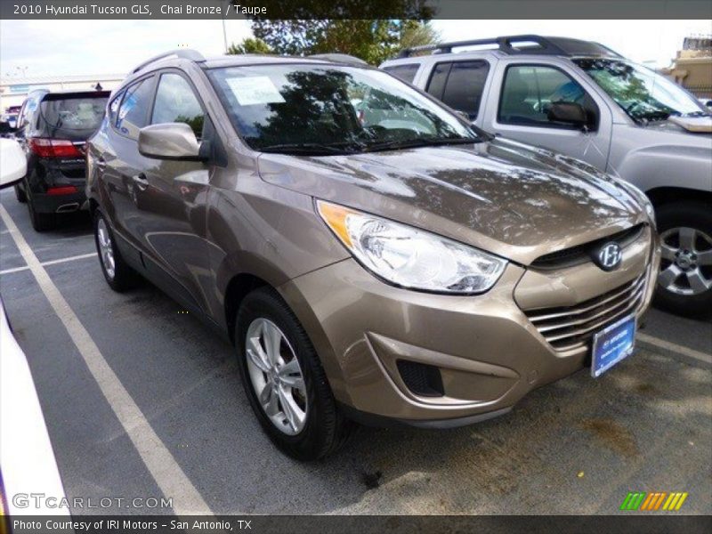 Chai Bronze / Taupe 2010 Hyundai Tucson GLS