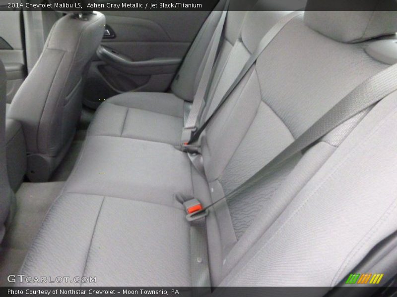 Ashen Gray Metallic / Jet Black/Titanium 2014 Chevrolet Malibu LS