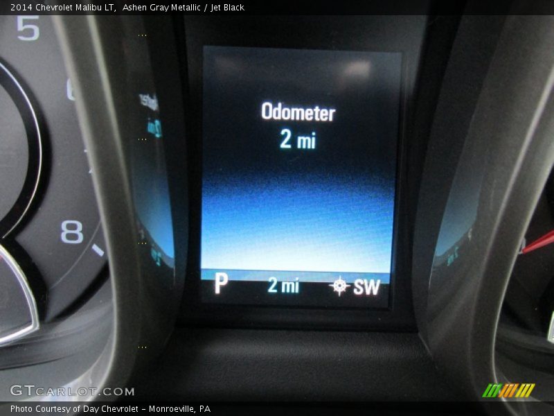 Ashen Gray Metallic / Jet Black 2014 Chevrolet Malibu LT