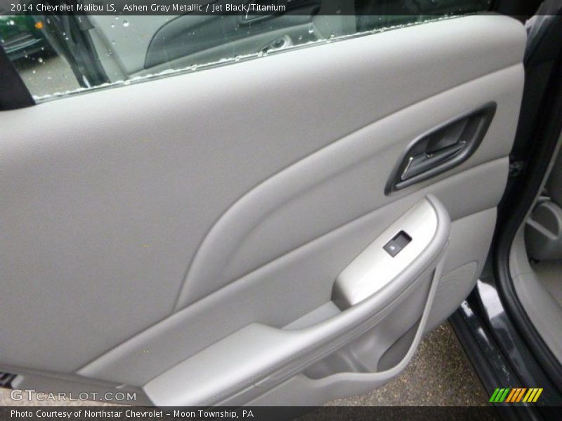 Ashen Gray Metallic / Jet Black/Titanium 2014 Chevrolet Malibu LS