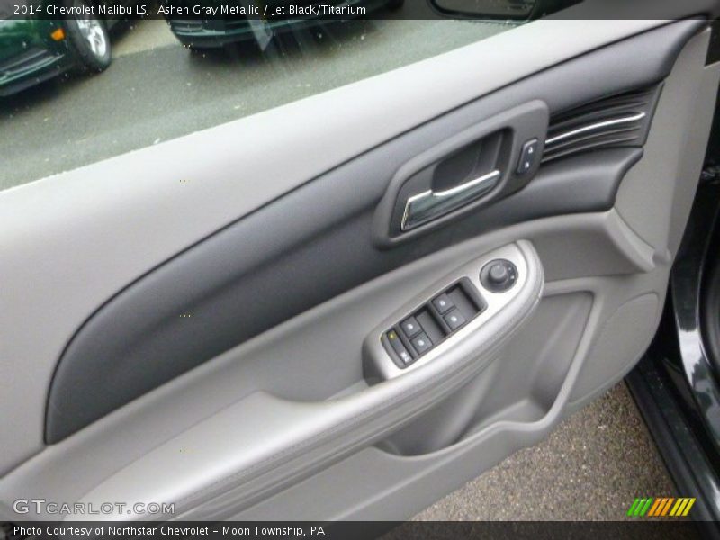 Ashen Gray Metallic / Jet Black/Titanium 2014 Chevrolet Malibu LS