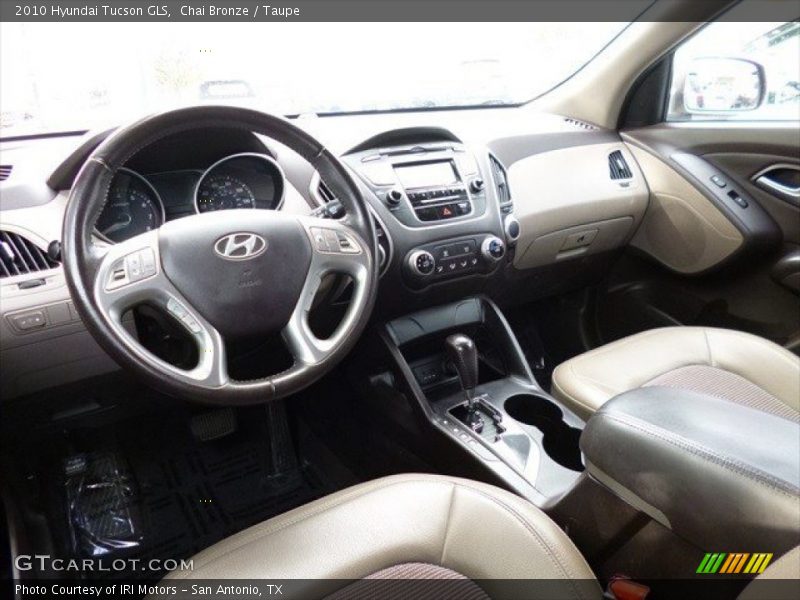 Chai Bronze / Taupe 2010 Hyundai Tucson GLS