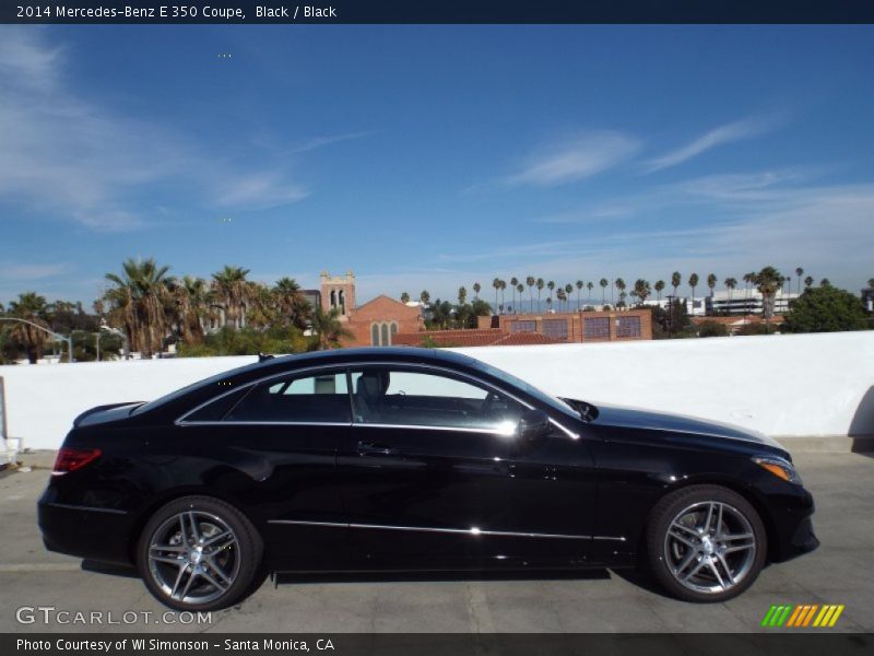 Black / Black 2014 Mercedes-Benz E 350 Coupe