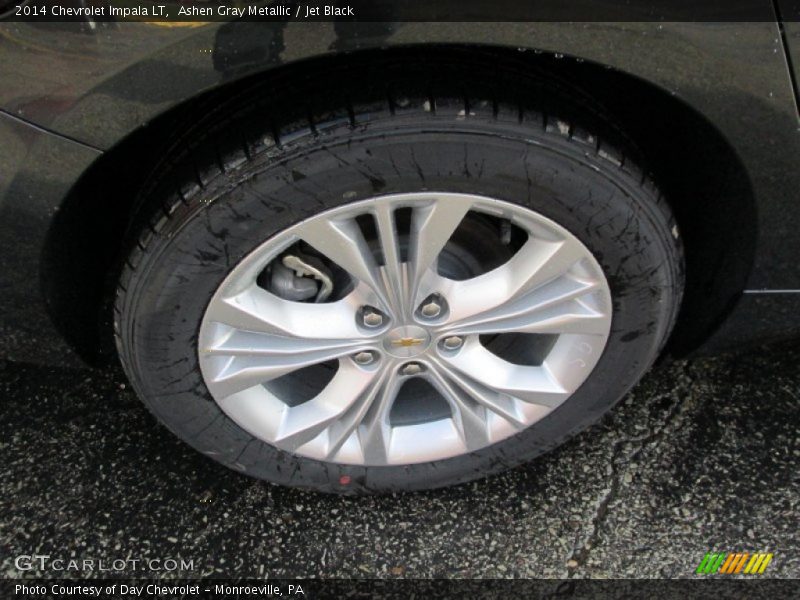 Ashen Gray Metallic / Jet Black 2014 Chevrolet Impala LT