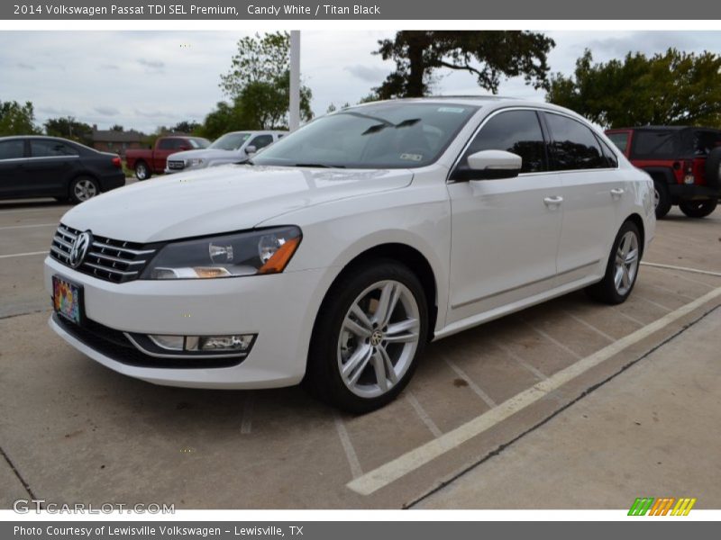 Candy White / Titan Black 2014 Volkswagen Passat TDI SEL Premium