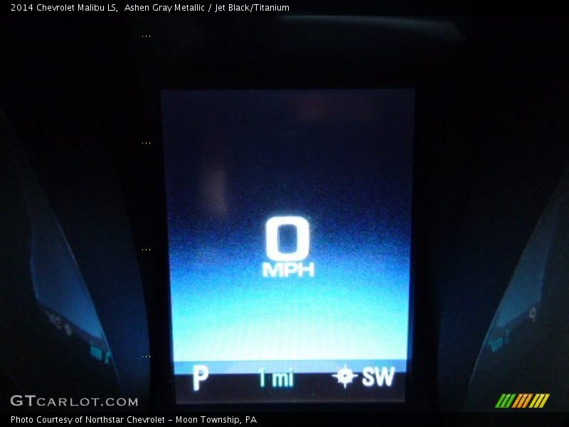 Ashen Gray Metallic / Jet Black/Titanium 2014 Chevrolet Malibu LS