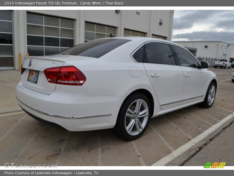 Candy White / Titan Black 2014 Volkswagen Passat TDI SEL Premium