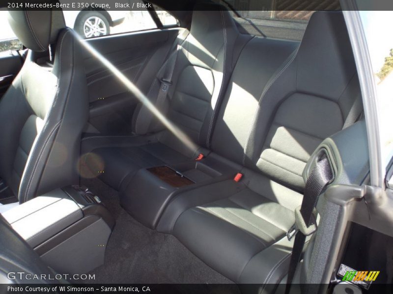 Black / Black 2014 Mercedes-Benz E 350 Coupe