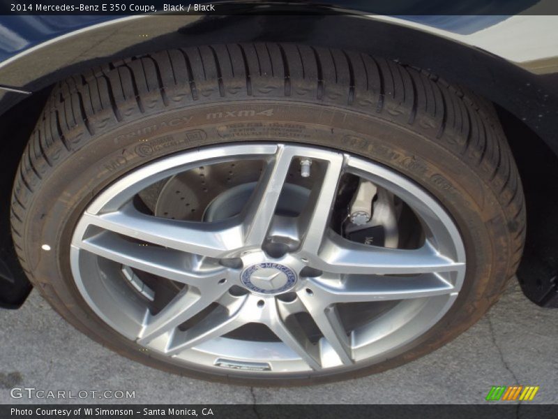 Black / Black 2014 Mercedes-Benz E 350 Coupe