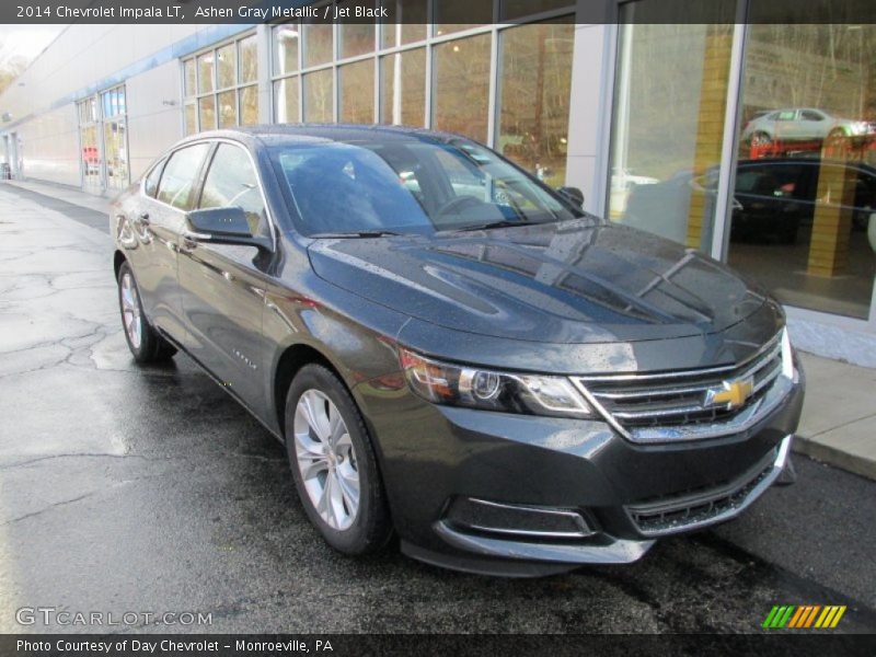 Ashen Gray Metallic / Jet Black 2014 Chevrolet Impala LT