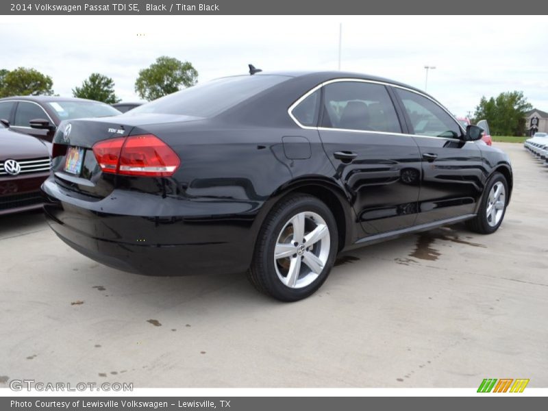 Black / Titan Black 2014 Volkswagen Passat TDI SE