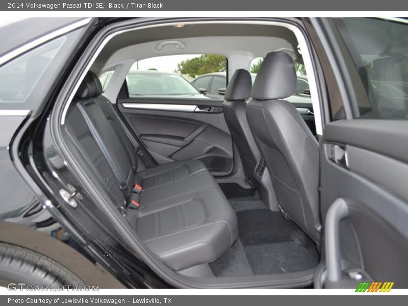Black / Titan Black 2014 Volkswagen Passat TDI SE