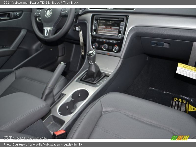 Black / Titan Black 2014 Volkswagen Passat TDI SE