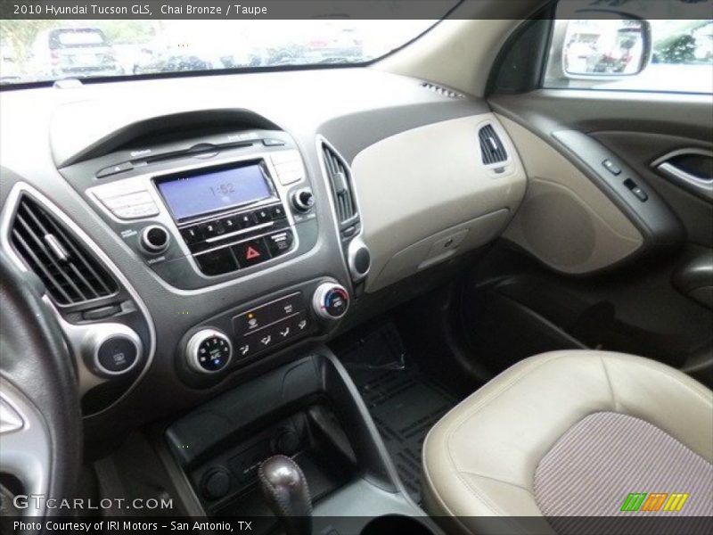 Chai Bronze / Taupe 2010 Hyundai Tucson GLS