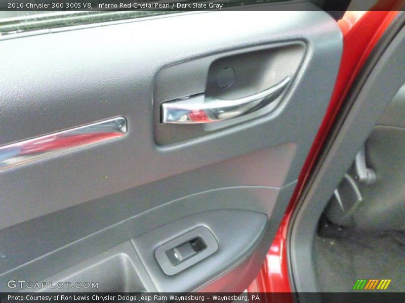 Inferno Red Crystal Pearl / Dark Slate Gray 2010 Chrysler 300 300S V8