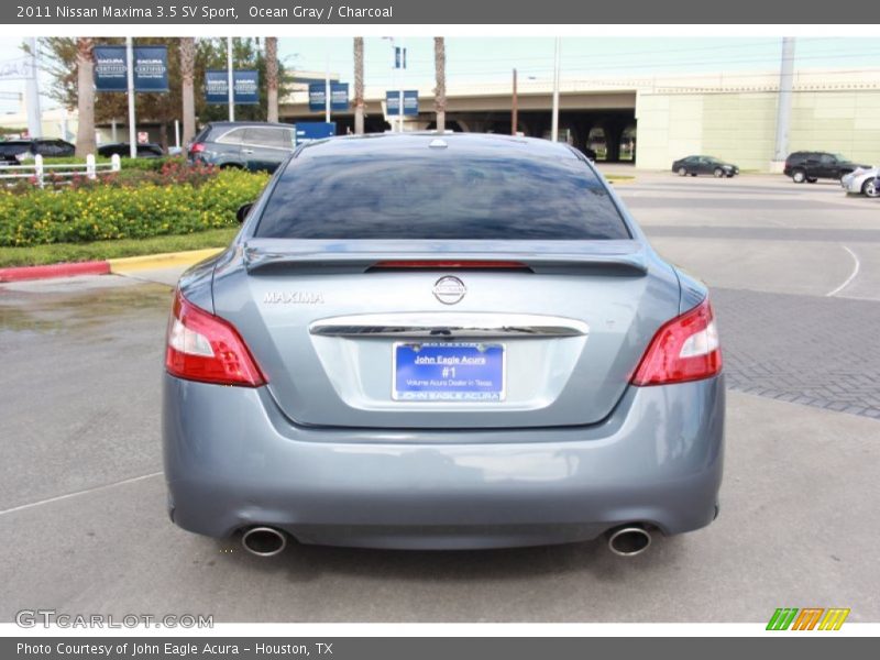Ocean Gray / Charcoal 2011 Nissan Maxima 3.5 SV Sport