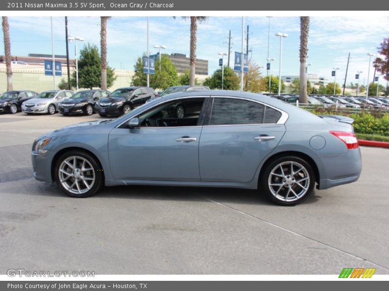 Ocean Gray / Charcoal 2011 Nissan Maxima 3.5 SV Sport