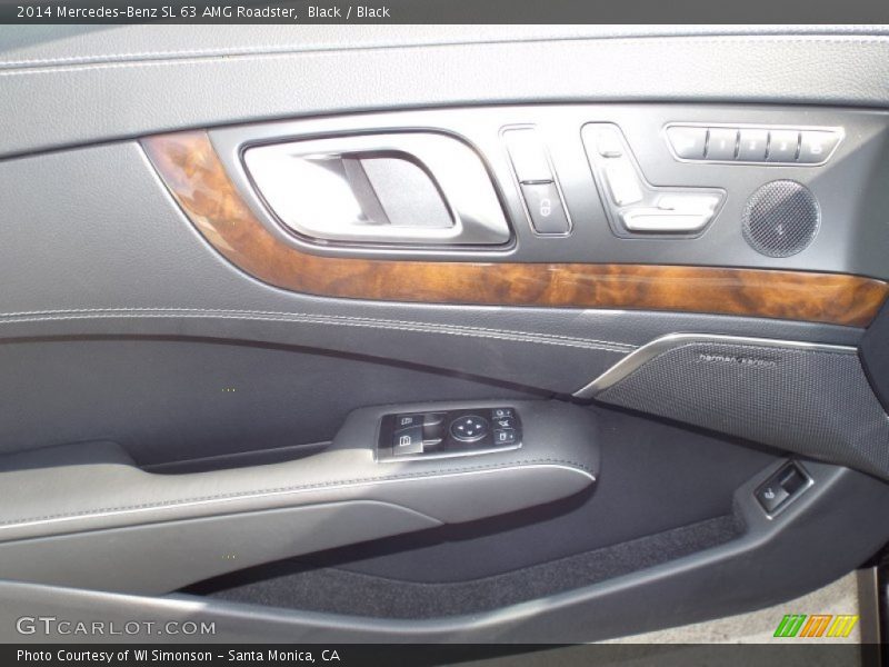 Black / Black 2014 Mercedes-Benz SL 63 AMG Roadster
