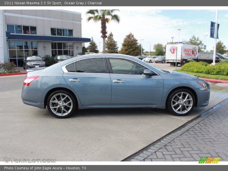 Ocean Gray / Charcoal 2011 Nissan Maxima 3.5 SV Sport