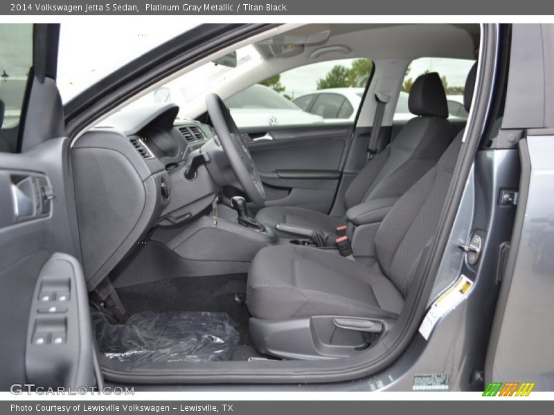Platinum Gray Metallic / Titan Black 2014 Volkswagen Jetta S Sedan
