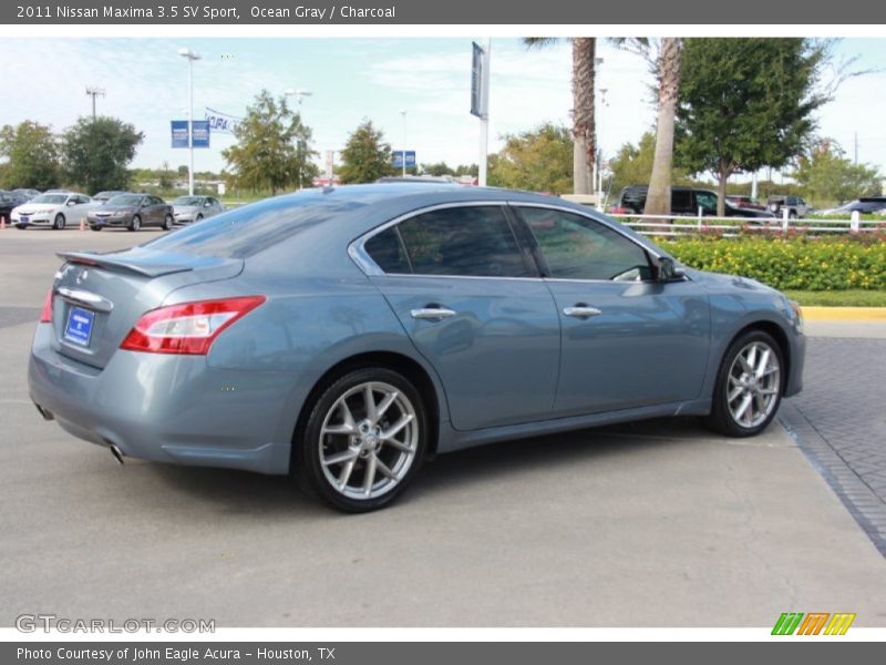 Ocean Gray / Charcoal 2011 Nissan Maxima 3.5 SV Sport
