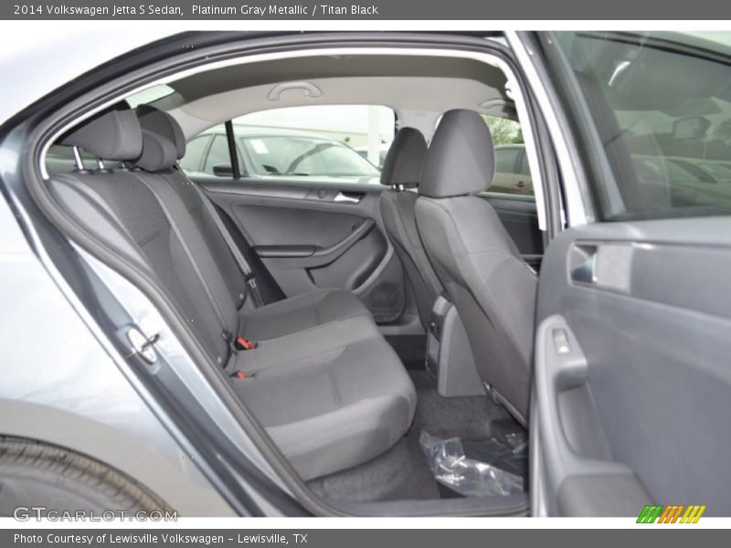 Platinum Gray Metallic / Titan Black 2014 Volkswagen Jetta S Sedan