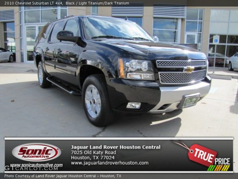 Black / Light Titanium/Dark Titanium 2010 Chevrolet Suburban LT 4x4