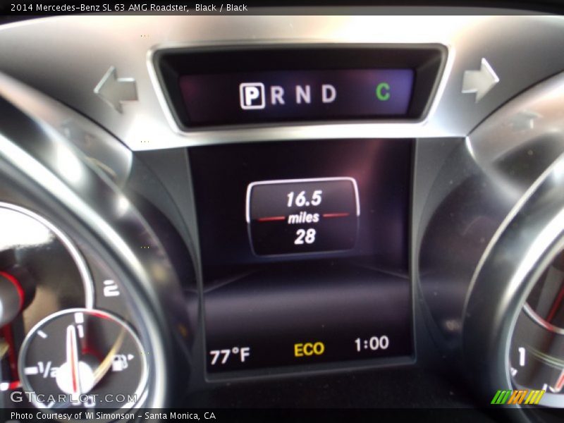Black / Black 2014 Mercedes-Benz SL 63 AMG Roadster