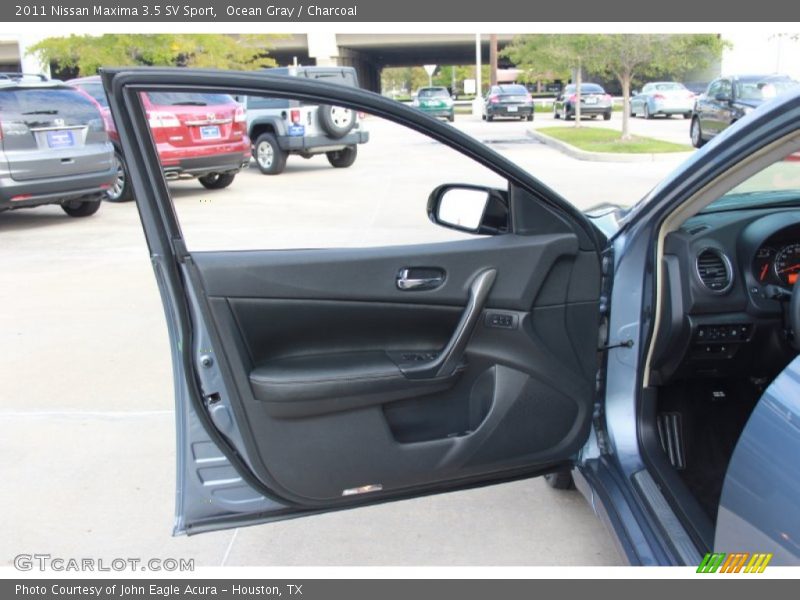 Ocean Gray / Charcoal 2011 Nissan Maxima 3.5 SV Sport