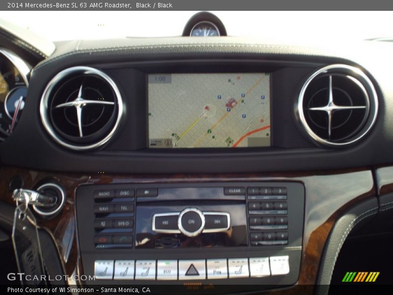 Black / Black 2014 Mercedes-Benz SL 63 AMG Roadster