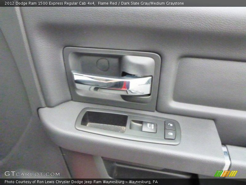 Flame Red / Dark Slate Gray/Medium Graystone 2012 Dodge Ram 1500 Express Regular Cab 4x4