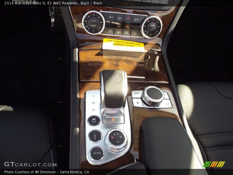 Black / Black 2014 Mercedes-Benz SL 63 AMG Roadster