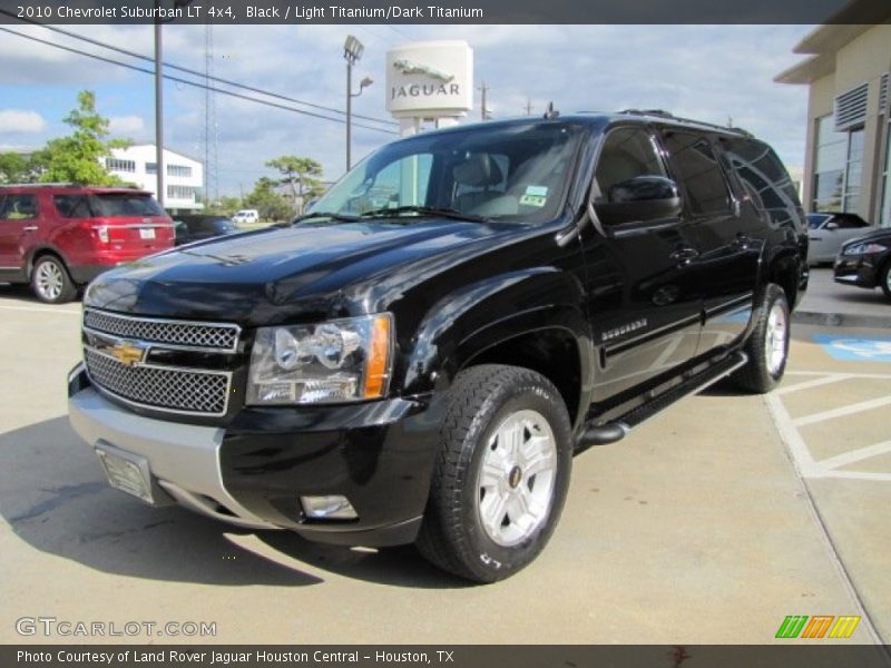 Black / Light Titanium/Dark Titanium 2010 Chevrolet Suburban LT 4x4