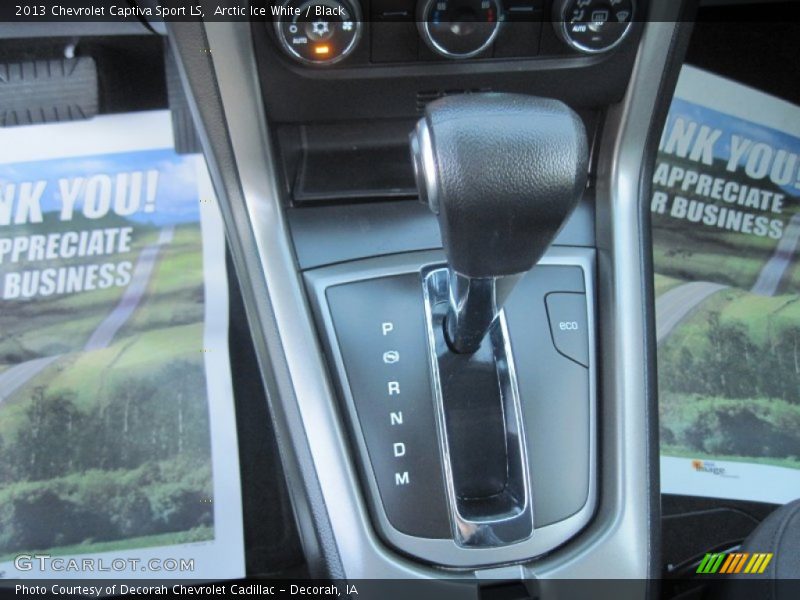 Arctic Ice White / Black 2013 Chevrolet Captiva Sport LS