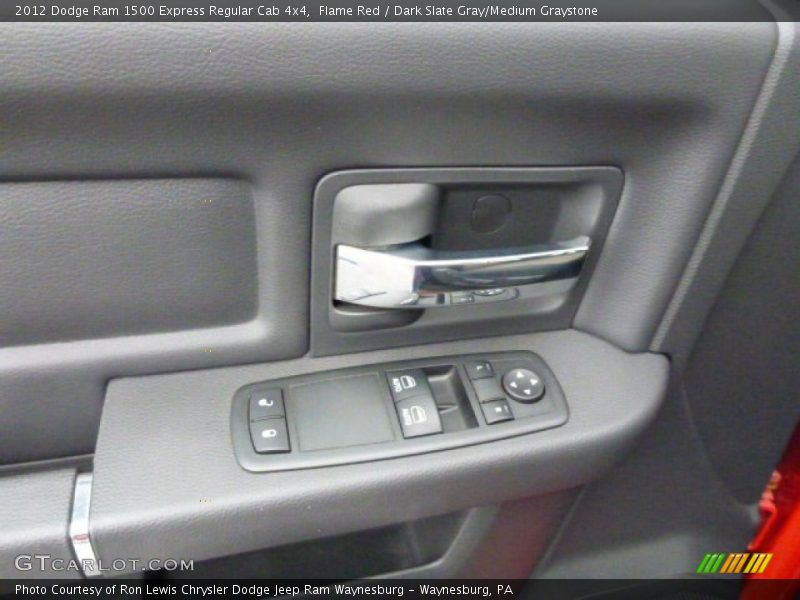 Flame Red / Dark Slate Gray/Medium Graystone 2012 Dodge Ram 1500 Express Regular Cab 4x4