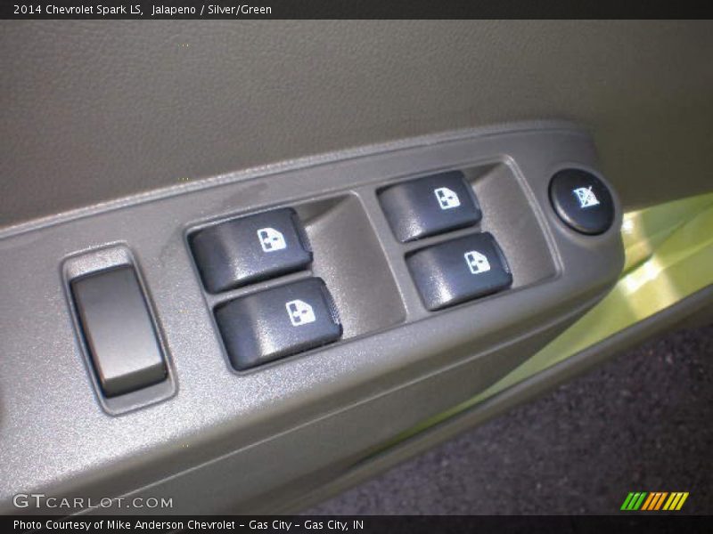 Jalapeno / Silver/Green 2014 Chevrolet Spark LS