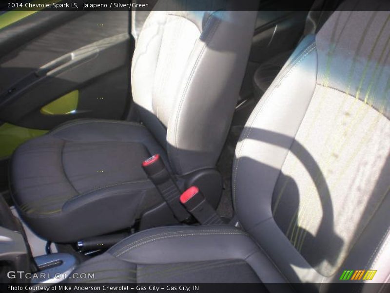 Jalapeno / Silver/Green 2014 Chevrolet Spark LS