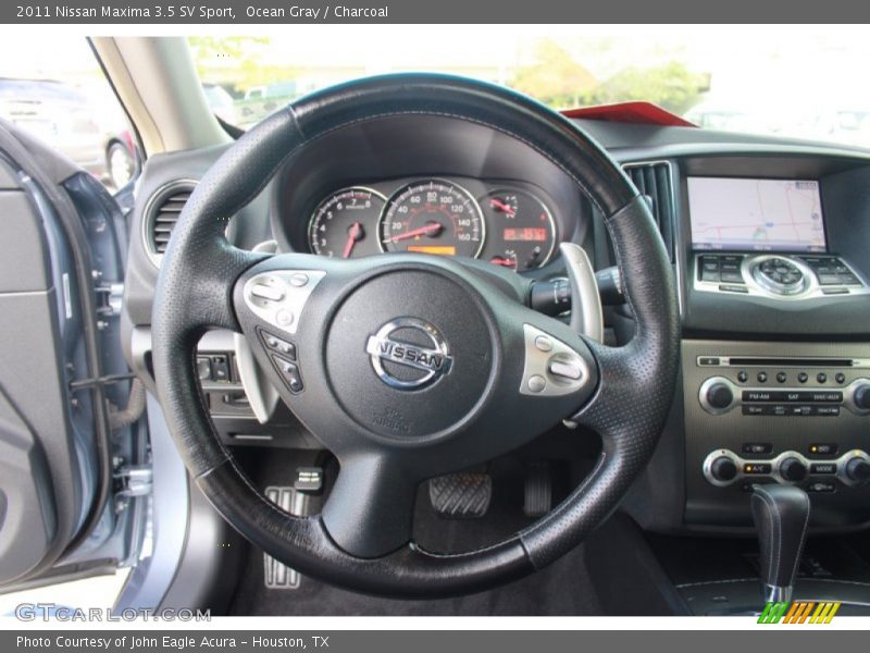 Ocean Gray / Charcoal 2011 Nissan Maxima 3.5 SV Sport