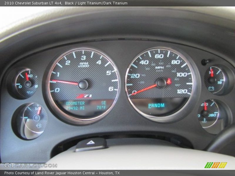 Black / Light Titanium/Dark Titanium 2010 Chevrolet Suburban LT 4x4