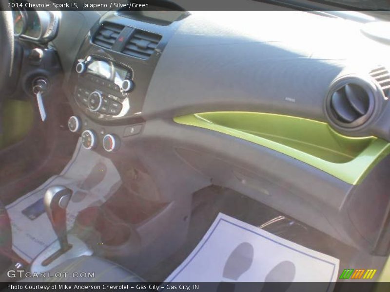 Jalapeno / Silver/Green 2014 Chevrolet Spark LS