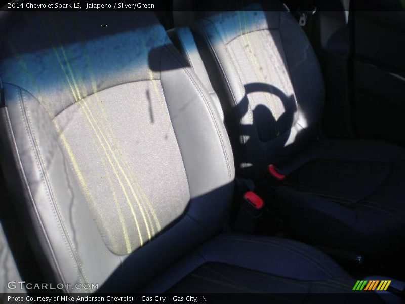 Jalapeno / Silver/Green 2014 Chevrolet Spark LS