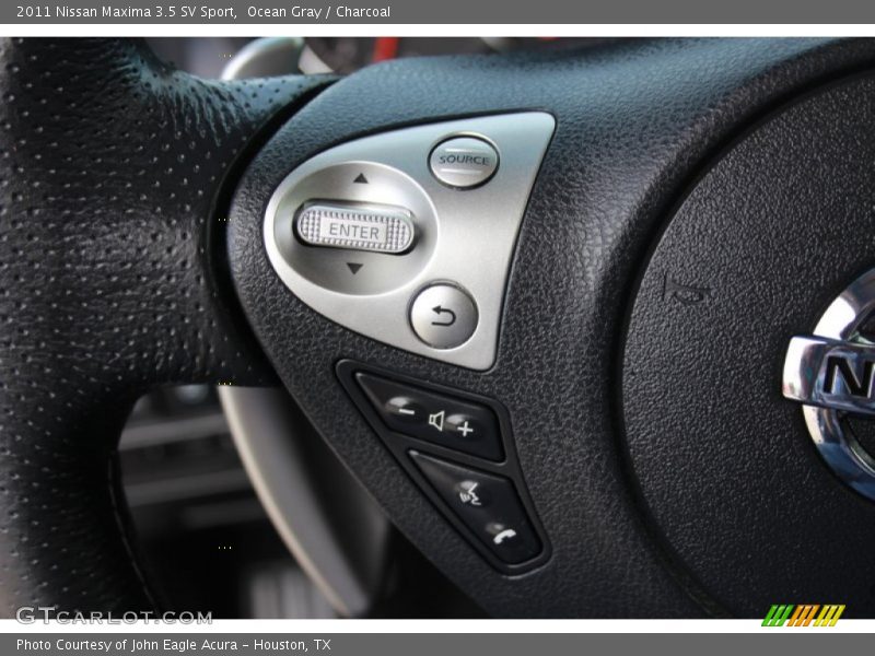 Ocean Gray / Charcoal 2011 Nissan Maxima 3.5 SV Sport